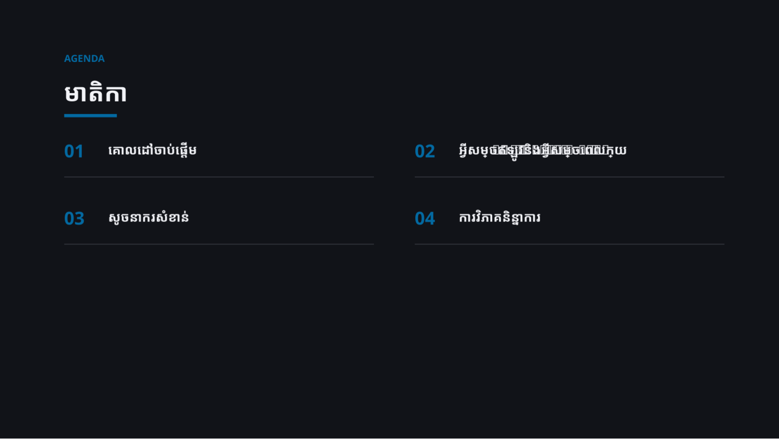 ស្លាយ 2 — ឯកសារបើកគម្រោង