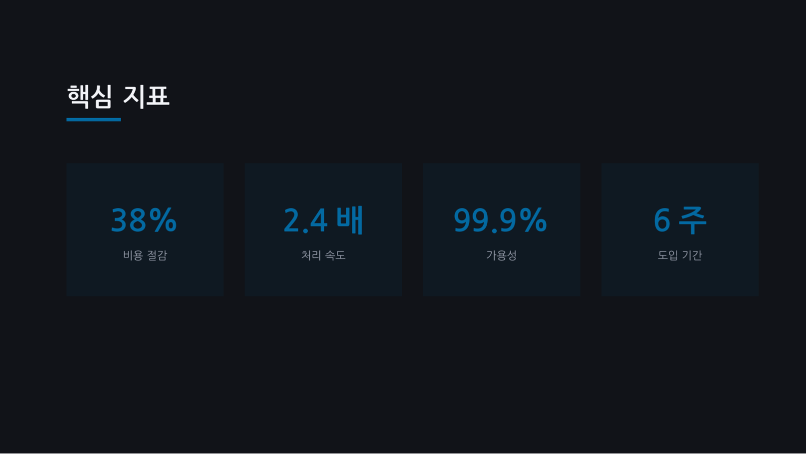프로젝트 킥오프 자료 슬라이드 6 미리보기