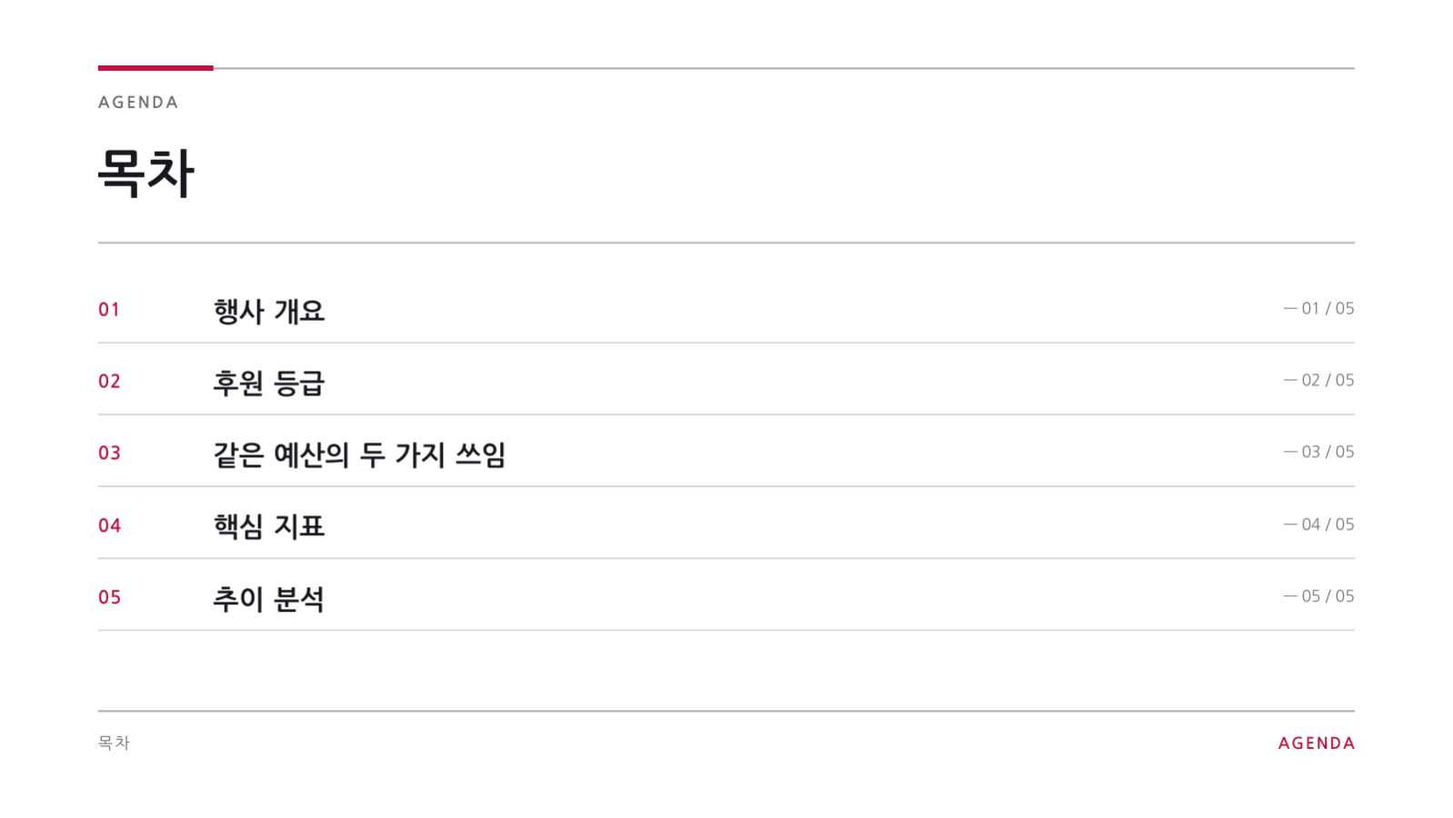 슬라이드 2 — 행사 후원 제안서