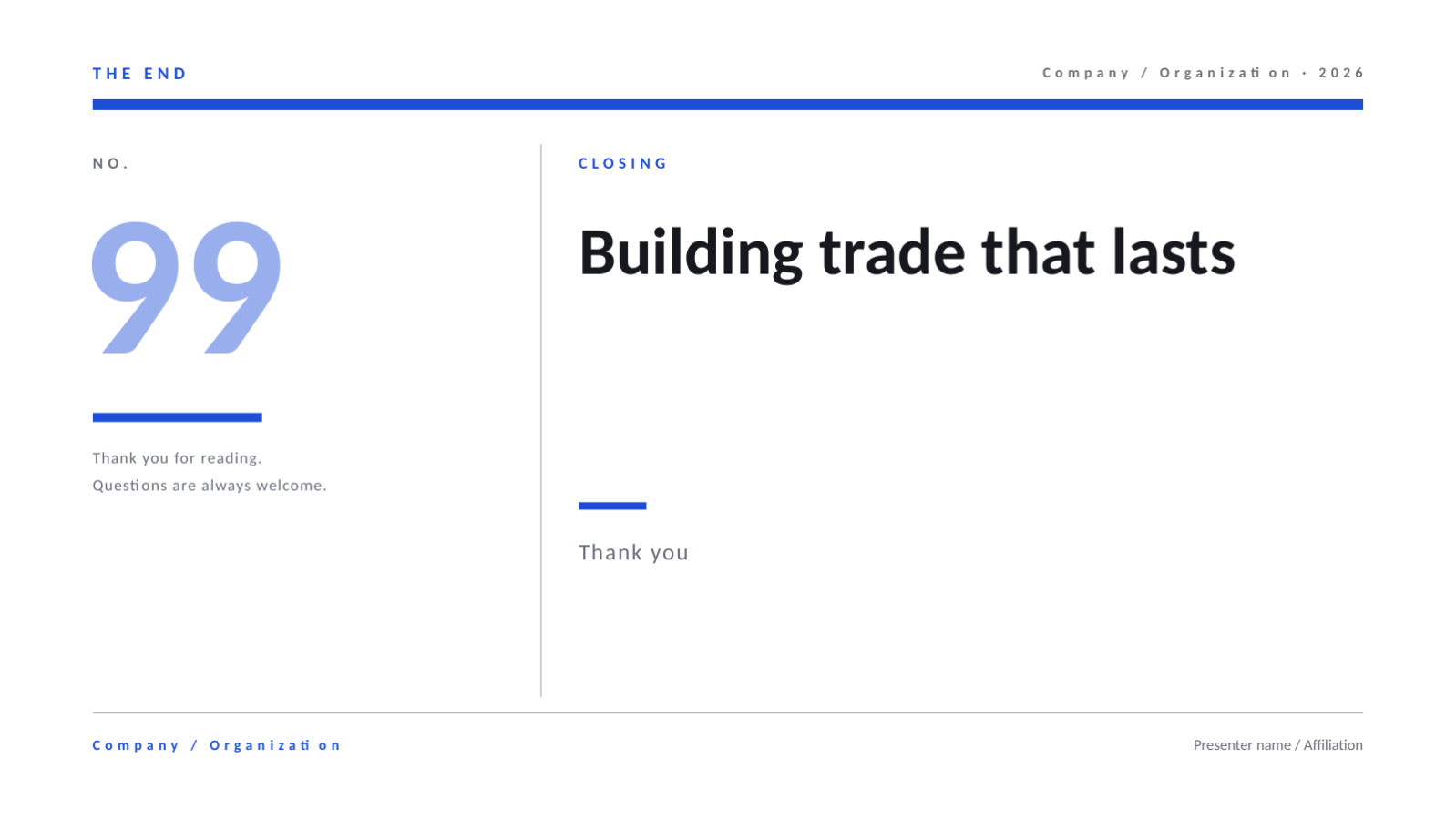 Slide 8 — Supplier Briefing Deck