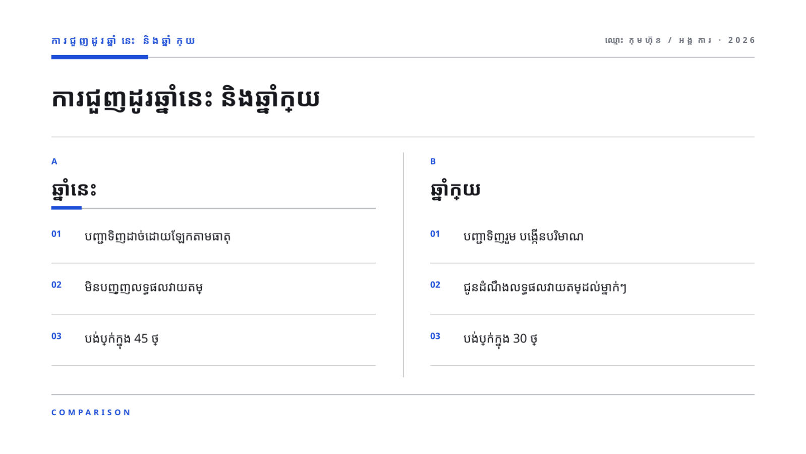 ស្លាយ 5 — ឯកសារពន្យល់ដៃគូផ្គត់ផ្គង់