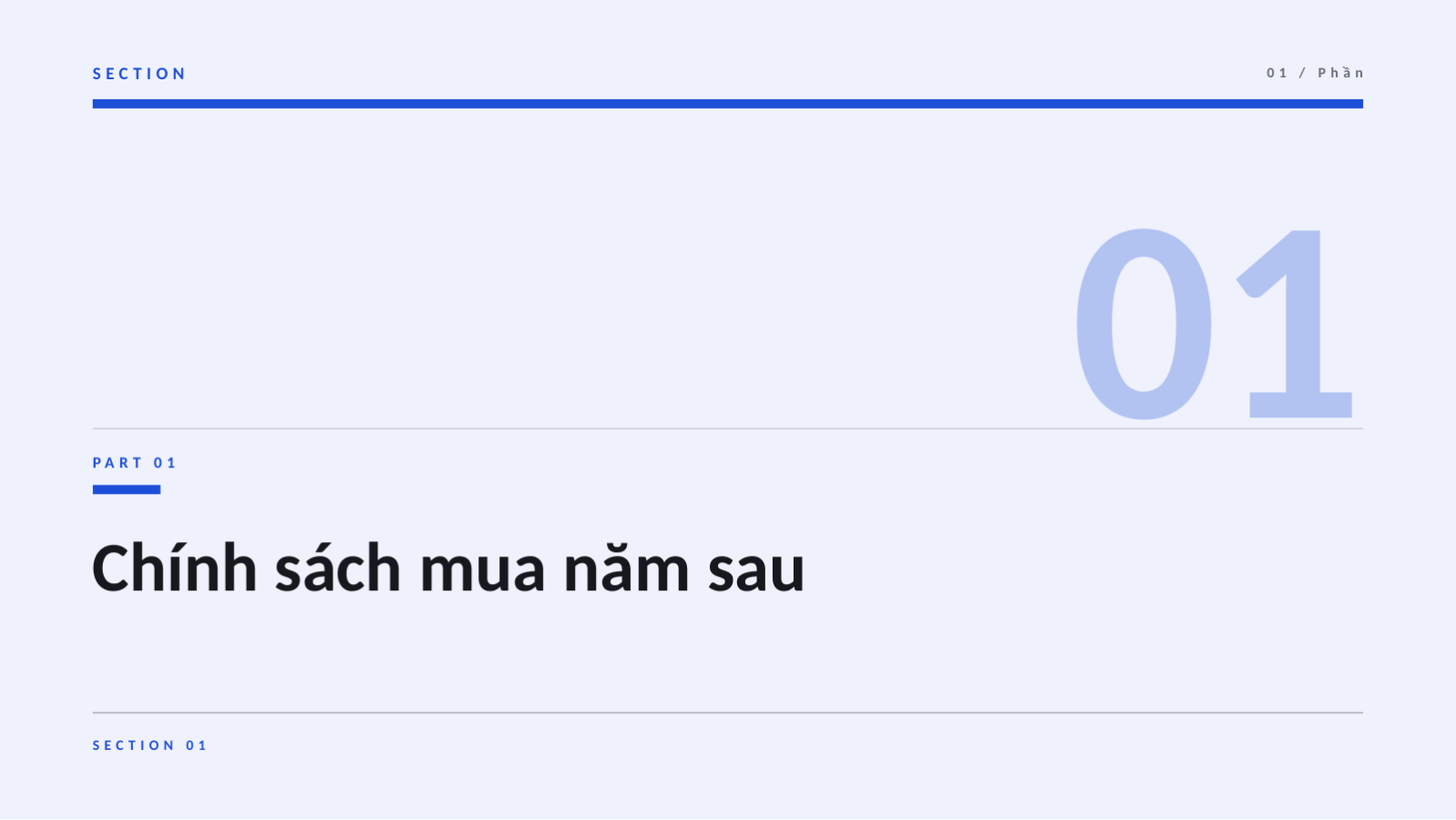 Trang chiếu 3 — Buổi giới thiệu cho nhà cung cấp