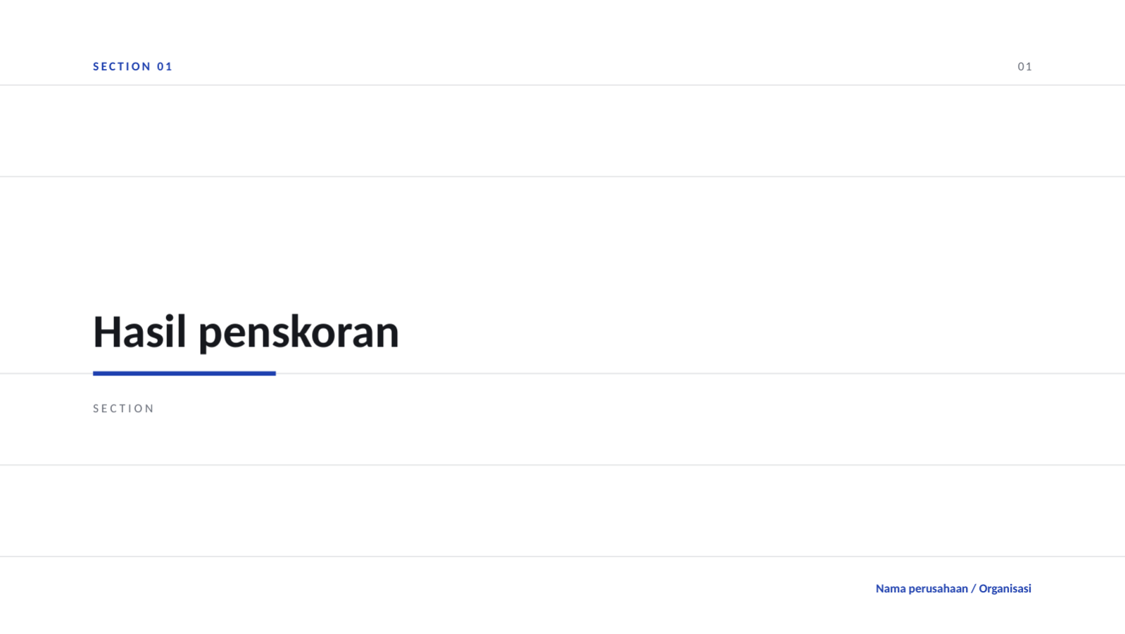Slide 3 — Presentasi tinjauan OKR