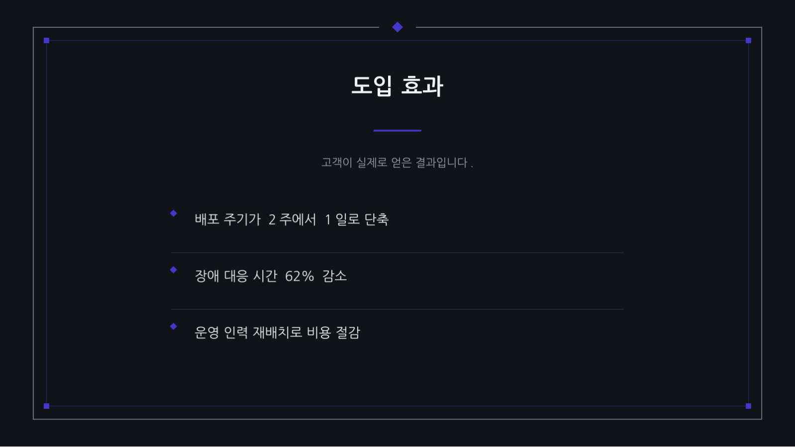 SaaS 서비스 소개 슬라이드 6 미리보기